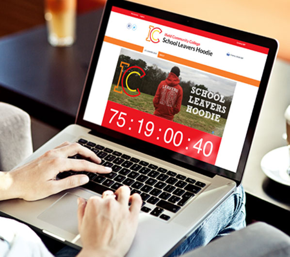 Online leavers hoodie shop